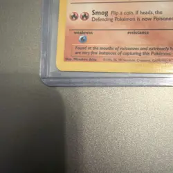Pokemon Card: 1st Edition Fossil Uncommon: Magmar 39/62 vintage great condition - Image 5