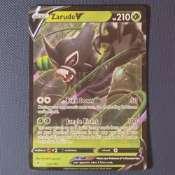 Zarude V 022/185 - Vivid Voltage - Rare Holo V Pokemon Card - NM - Image 1