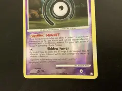 Unown 66/123 Mysterious Treasures Pokemon Card Uncommon Reverse Holo - Image 5