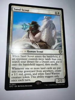 Sand Scout - Commander: Outlaws of Thunder Junction MTG Plus Bonus Card!!! - Image 2