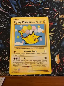Pokemon TCG Flying Pikachu Card Evolutions 110/108, Regular Secret Rare - Image 1