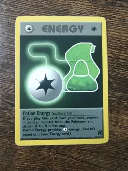 Potion Energy 82/82 1st Edition Team Rocket Non Holo Pokemon Card - Image 1