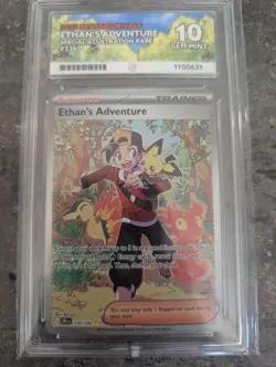 Pokemon TCG Destined Rivals Ethan's Adventure Card 236/182 Sir Ace 10 - Image 1