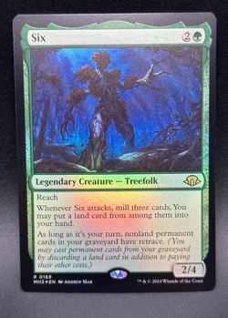 MTG Six R Modern Horizons 3 #169 FOIL - Image 1