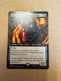 Iron Monger, Sadistic Tycoon Commander: Marvel Super Heroes Extended Art Rare - Image 1