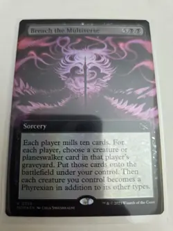 mtg, Breach the Multiverse (Extended Art) March of the Machine Foil NM - Image 1