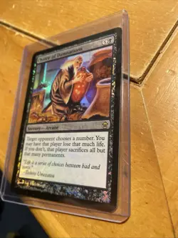 Choice of Damnations-FOIL-good Condition-saviours Of Kamigawa - Image 3