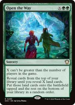 x1 Open the Way R MTG Commander: Secrets of Strixhaven M/NM, English - Image 1
