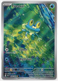 Froakie 088/086 Illustration Rare Holo Pokemon ME04: Chaos Rising NM - Image 1