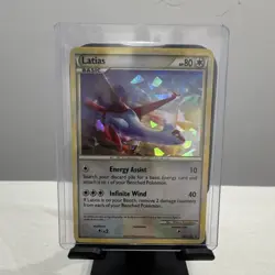 Pokemon TCG Latias HGSS10 Hgss Cracked Ice Holo Basic Promo HP 80 Eng 2010 - Image 1