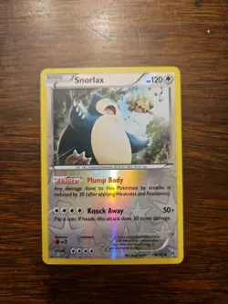 Pokemon Snorlax Reverse Holo 118/162 Breakthrough 2015 Basic 120 HP - Image 1
