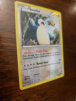 Pokemon Snorlax Reverse Holo 118/162 Breakthrough 2015 Basic 120 HP - Image 3