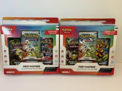 Pokemon TCG: First Partner Illustration Collection Series 2 Sealed Lot of 2 - Image 1