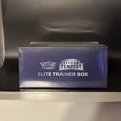Pokemon TCG Sword & Shield Silver Tempest ETB Sealed - Image 5