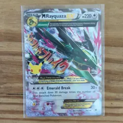 Pokemon M Rayquaza EX 76/108 Celebrations Classic Collection Full Art Holo - Image 1