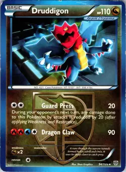 Druddigon (Team Plasma) 94/135 Plasma Storm Pokemon - Image 1