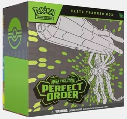 Pokemon TCG: Mega Evolution 3: Perfect Order: Elite Trainer Box Sealed - Image 1