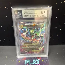 M RAYQUAZA EX 61 ITA BGS 8.5 NM-MT+ POKEMON GRADATA ITALIANA FURIE VOLANTI HOLO - Image 2