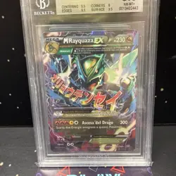 M RAYQUAZA EX 61 ITA BGS 8.5 NM-MT+ POKEMON GRADATA ITALIANA FURIE VOLANTI HOLO - Image 4