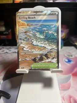 Surfing Beach 114/086 Pokemon Chaos Rising - Image 1
