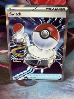 Pokemon Switch 123/094 Phantasmal Flames Ultra Rare Full Art Holo 123/094 - Image 1