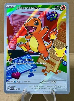 Pokemon First Partner Illustration Promo Charmander 38 - Image 1