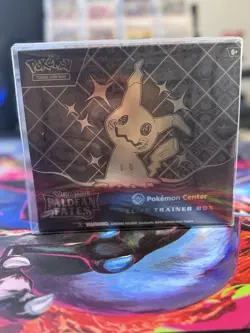 Pokemon TCG Paldean Fates Pokemon Center Elite Trainer Box ETB Sealed - Image 1