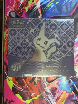 Pokemon TCG Paldean Fates Pokemon Center Elite Trainer Box ETB Sealed - Image 2