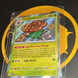 The Pokemon Company Vileplume 094/091 SV: Paldean Fates Shiny Rare Holo 140 HP - Image 3