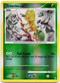Treecko 78/99 Reverse Holo Arceus LP - Image 1