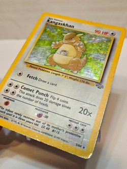 Kangaskhan 5/64 Holo Rare Unlimited Jungle Pokemon 1724 - Image 2