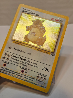Kangaskhan 5/64 Holo Rare Unlimited Jungle Pokemon 1724 - Image 3