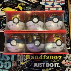 2 X Pokemon TCG - Pokeball Tin - Costco 3 Pack - New and factory sealed - Image 1