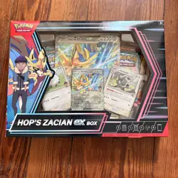 Pokemon TCG Hop's Zacian EX Box - Sealed New W/ Promos + 4 Booster Packs - Image 1