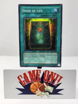 YuGiOh Book of Life PGD-033 Unlimited Super Rare LP (B) - Image 1