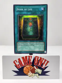 YuGiOh Book of Life PGD-033 Unlimited Super Rare MP - Image 1