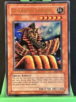 Yu-Gi-Oh! Guardian Sphinx PGD-025 Ultra Rare Pharaonic Guardian Unlimited LP - Image 1