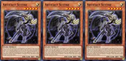 3x Artifact Scythe | SDAZ-EN011 | Common | 1st Ed | NM | YuGiOh - Image 1