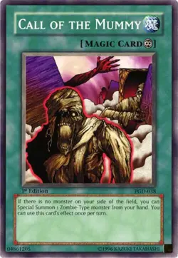 Call of the Mummy PGD-038 Pharaonic Guardian Yu-Gi-Oh Unlimited LP - Image 1