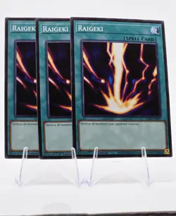 3x Raigeki L26D-ENS05 (Common) 1st Ed - NM - Yu-Gi-Oh - Image 2