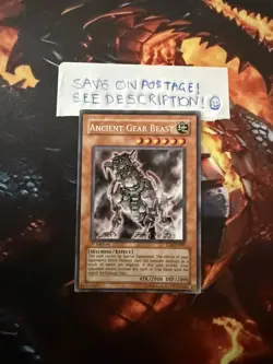 1x Ancient Gear Beast Random Set/Edition/Rarity YuGiOh! Card Combined Postage! - Image 1