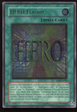MP HERO Flash!! (UTR) EOJ-EN042 Enemy of Justice Unlimited|Unlimited Edition - Image 1