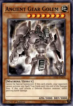 Ancient Gear Golem - 1st Edition LED2-EN034 - NM - YuGiOh - Image 1