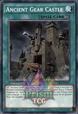 1st Ed Ancient Gear Castle SR03-EN023 Yugioh - Image 1