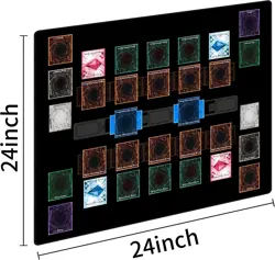Yu-Gi-Oh Playmat, 2-Player Duel Field, Large Size - Image 4