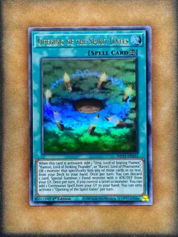 Yugioh Opening of the Spirit Gates MP21-EN251 Ultra Rare 1st Ed NM - Image 1