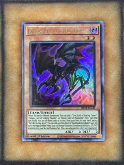 Yugioh Dark Beckoning Beast MP21-EN249 Ultra Rare 1st Ed NM - Image 1