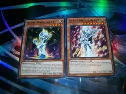 Silent Magician LV4 + LV8 Unlimited Edition Common LDK2 Yu-Gi-Oh! - Image 1