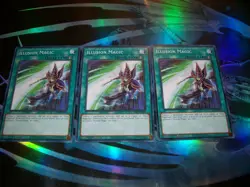 3x Illusion Magic 1st Edition Common LDS3-EN094 Yu-Gi-Oh! - Image 1