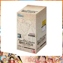 One Piece Card Game EB-02 25th Extra Booster Box 24 Packs Anime TCG - Image 1